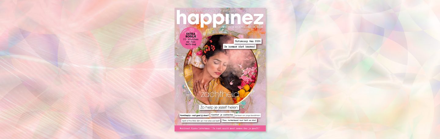 Happinez ‘Zachtheid’ ligt nu in de winkel