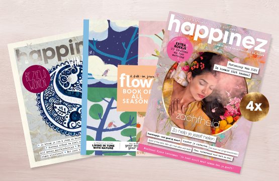 Winterboek cadeau bij mini-abonnement op Happinez