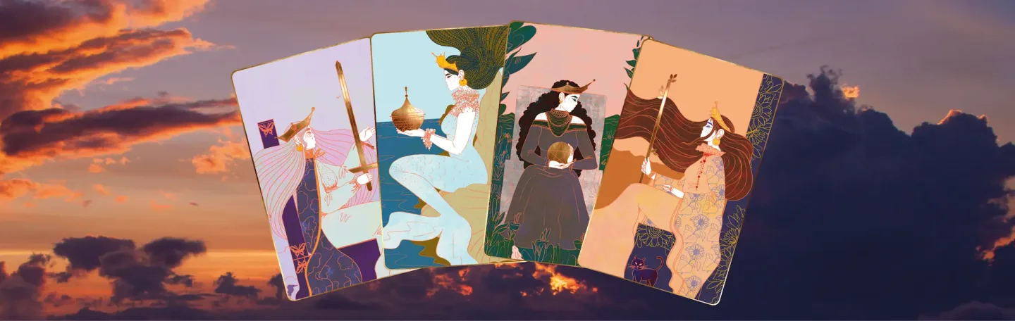 Betekenis Tarotkaart – Koningin van Staven