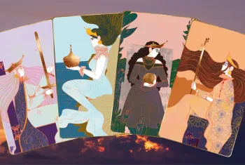 Kelken Vijf – Betekenis Tarotkaart