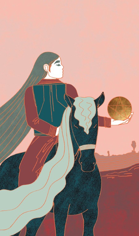 Ridder van Pentakels – Betekenis Tarotkaart