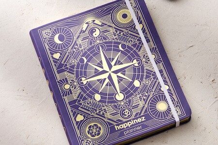 Cadeau bij deze training: de Happinez planner